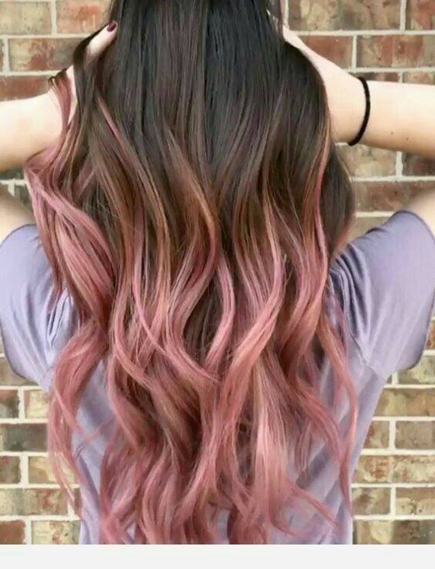 Fashion Cabelo rosa 