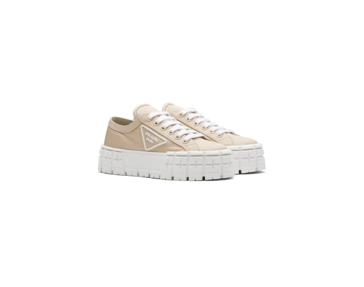 Fashion Zapatillas en gabardina Double Wheel de nylon