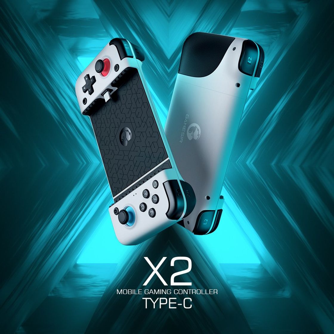 Social Gamesir x2 telefone móvel gamepad controle