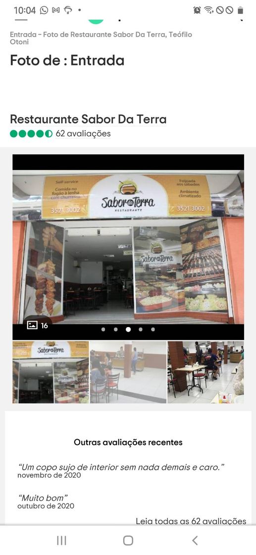 Restaurantes Sabor Da Terra