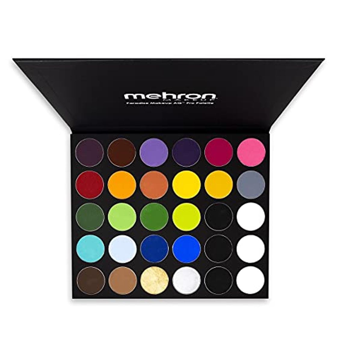 Moda Mehron Mehron Paradise Aq Pro Face Paint Palettes  Tapones para los oídos