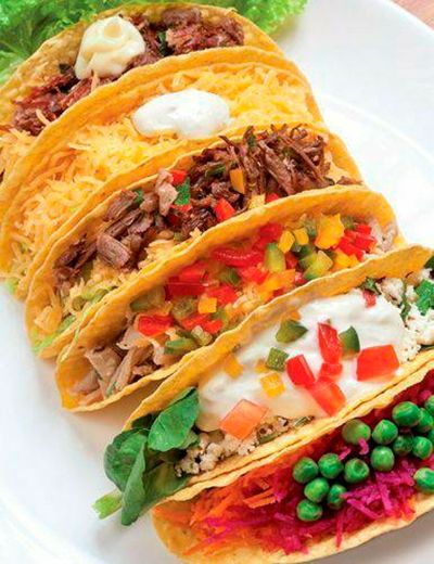 Tacos sao os melhores de toda a comida mexicana ❤❤