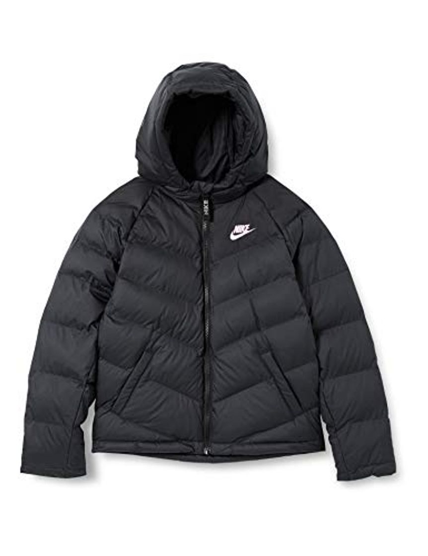 Fashion NIKE Chaqueta sintética para chico, Niños, Chaqueta, CU9157, Negro