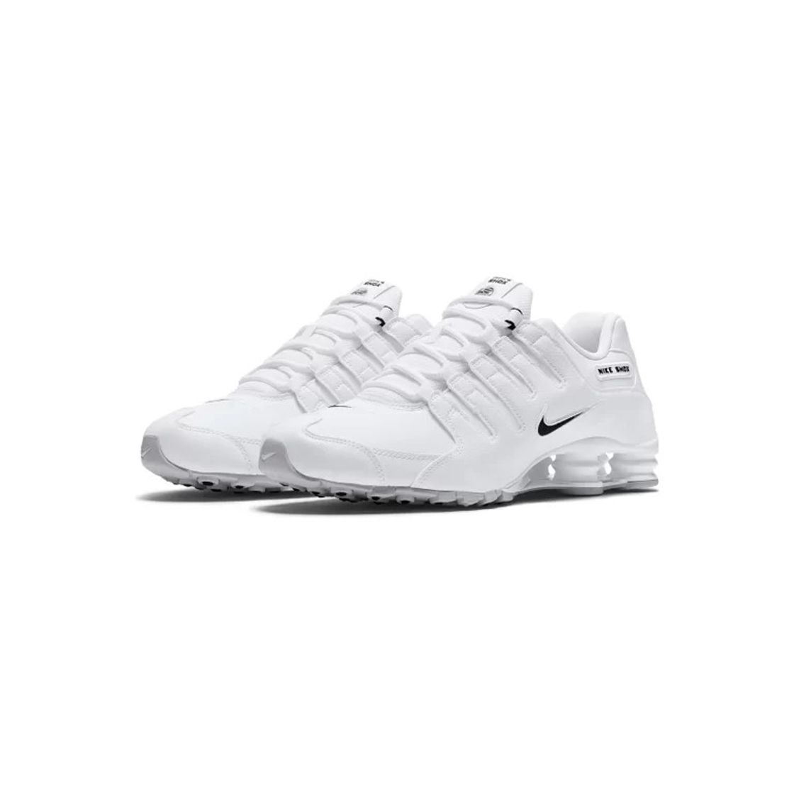 Moda nike shox branco masculino