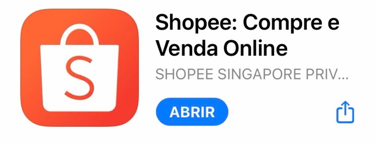 App ‎Shopee: Compre e Venda Online