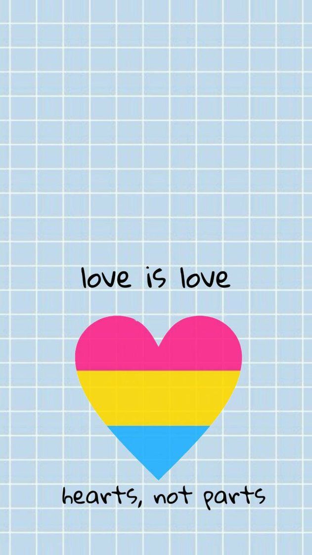 Moda Wallpaper pansexual 💙💛💗