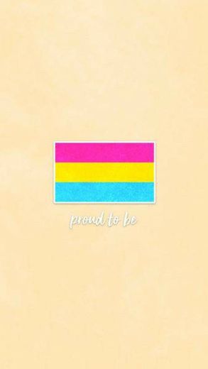 Wallpaper pansexual 💙💛💗