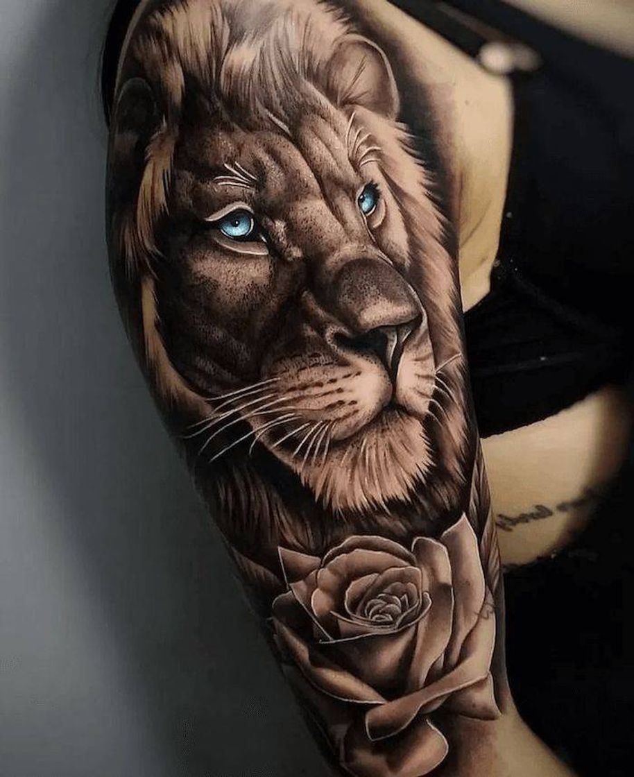 Fashion Tattoo do leão 🦁