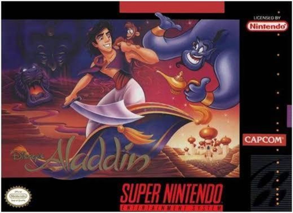 Videojuegos Aladin & the Enchanted Lamp