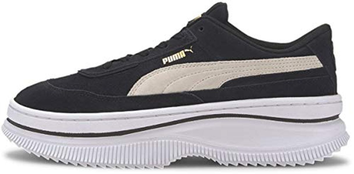 Fashion PUMA - Mujer Deva Suede Zapatos, Negro