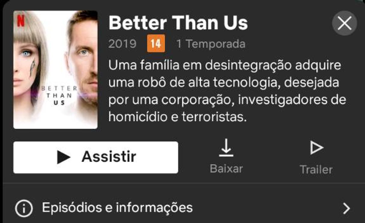 Serie Better Than Us | Netflix Official Site