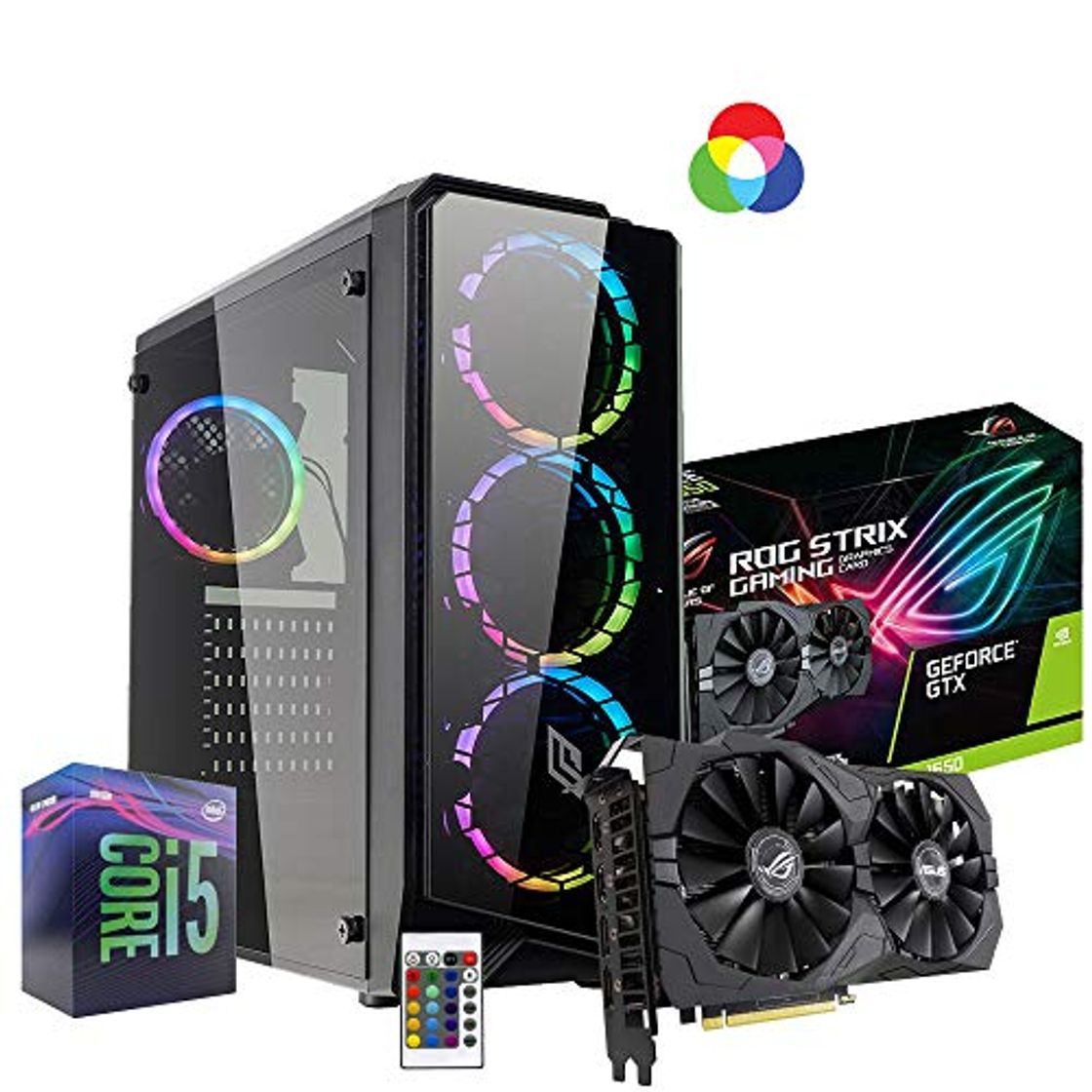 Social Ordenador de sobremesa Gaming Intel i5 9400 4.10 gHz 6core,Gtx 1650 4gb