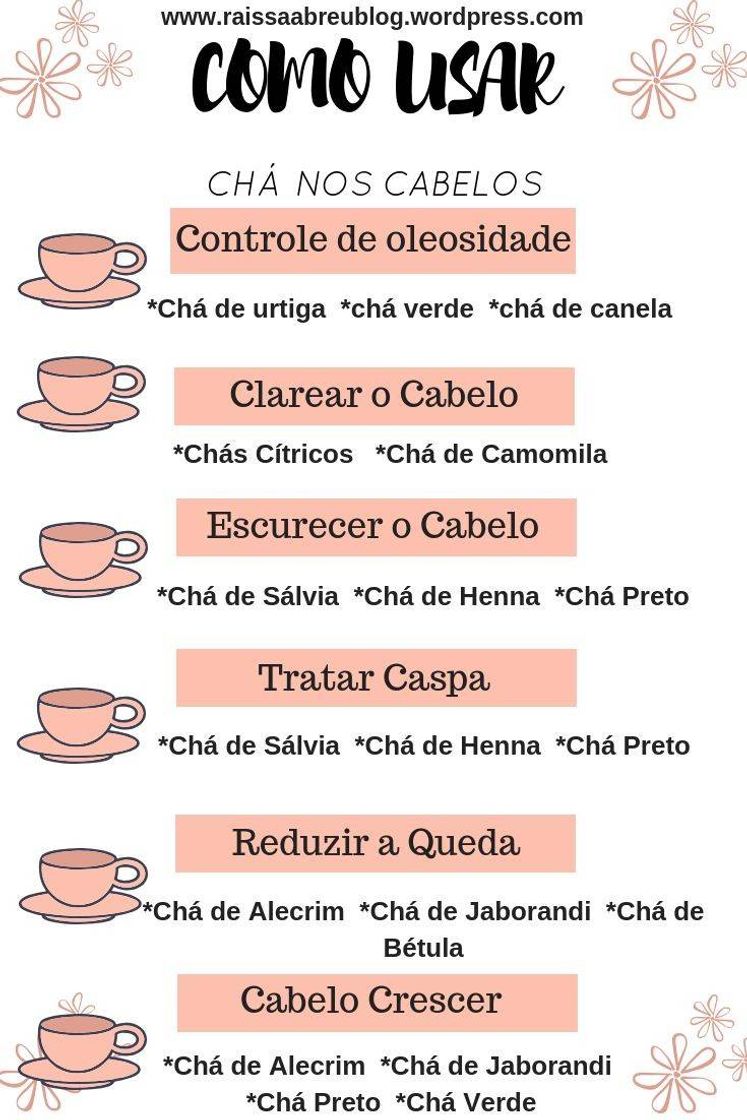 Moda Chá no cabelo?? Tá liberadoo🍵