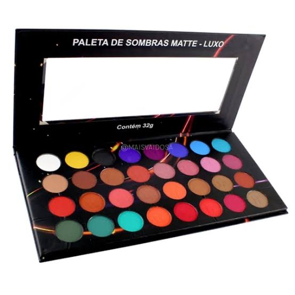 Moda Paleta de Sombras Luxo 32 Cores Ludurana ✨