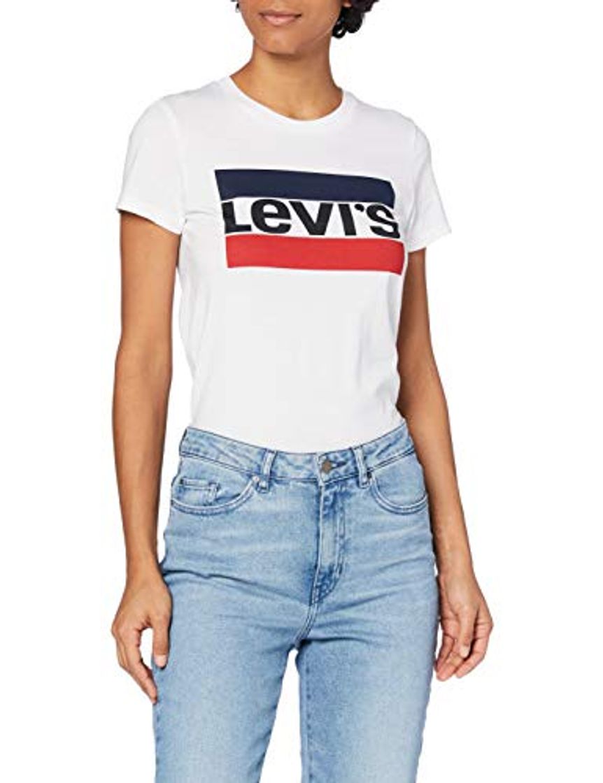 Fashion Levi's The Perfect Tee, Camiseta, Mujer, Blanco