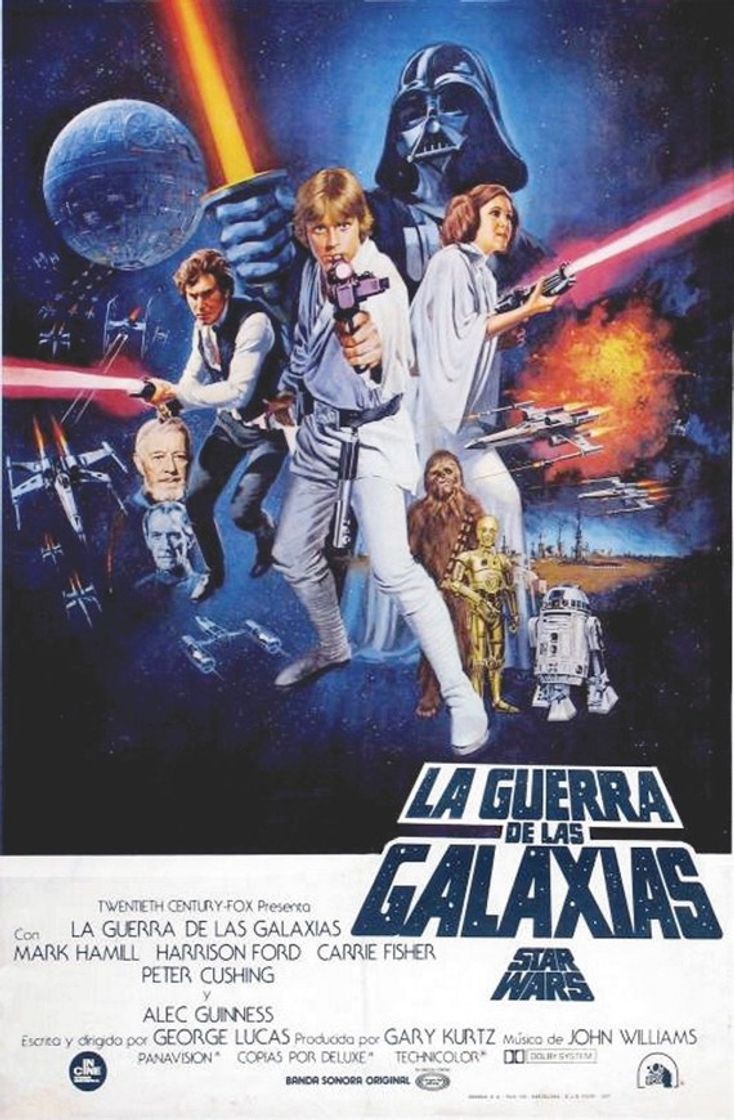 Película La guerra de las galaxias