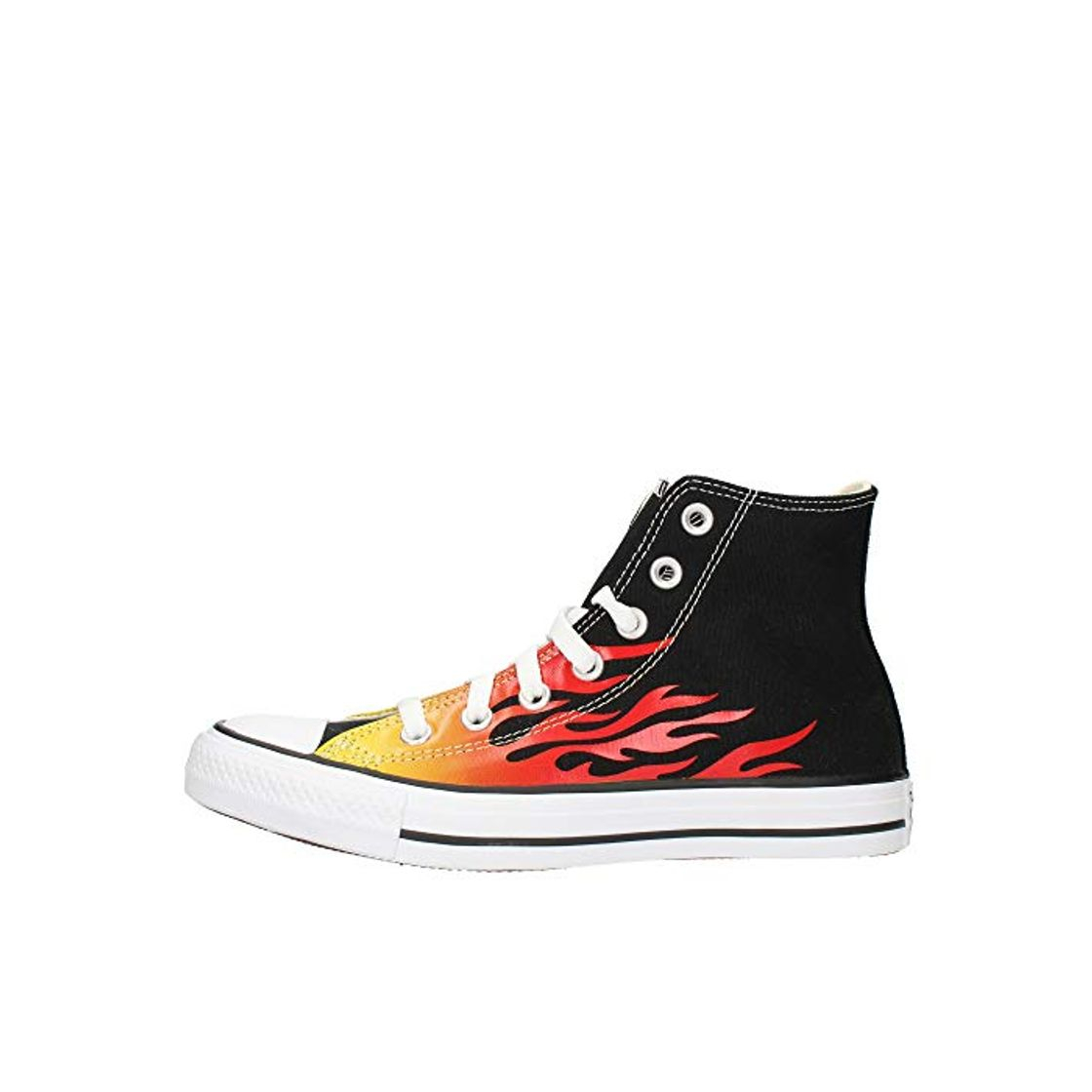 Moda CONVERSE CTAS HI Flame Zapatos Deportivos para Hombre Negro 171130C