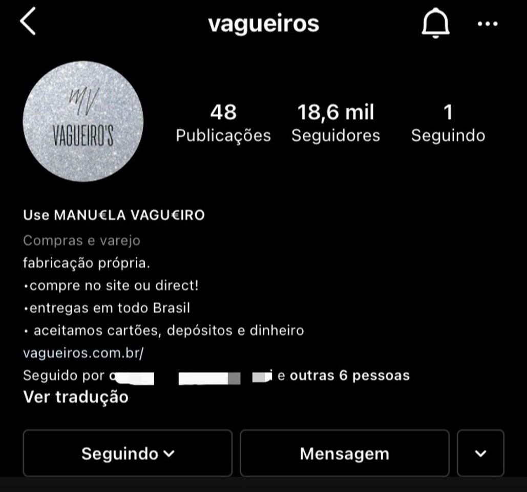 Moda vagueiros