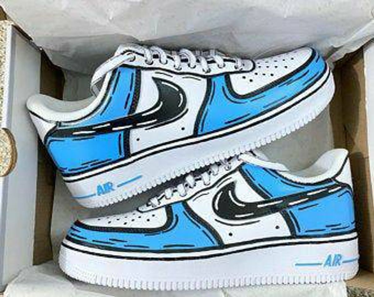 Moda Catoon Nike Air Force 1 Custom Shoes