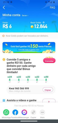 Kwai melhor app 