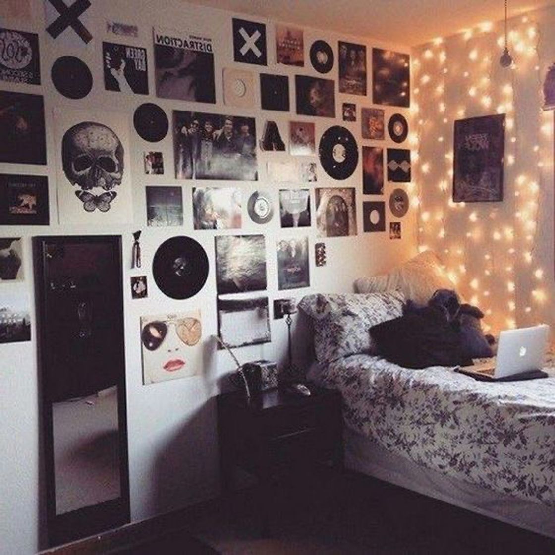 Fashion Como decorar o quarto no estilo rock 