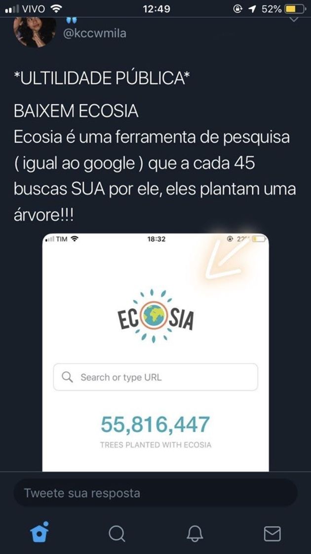 Fashion APP PRA AJUDAR O NOSSO PLANETA 🌍 ❤️