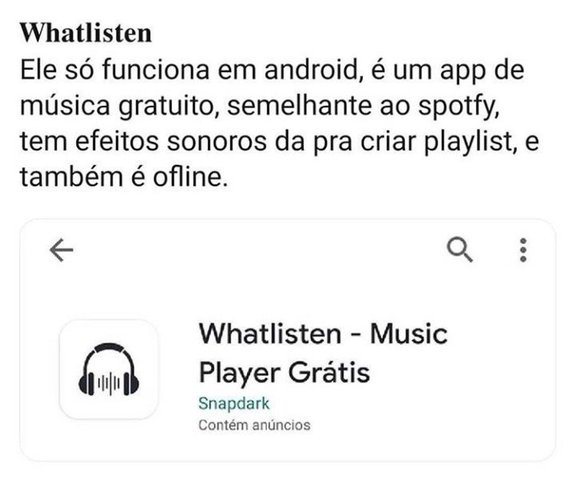 Fashion app de música 🎧