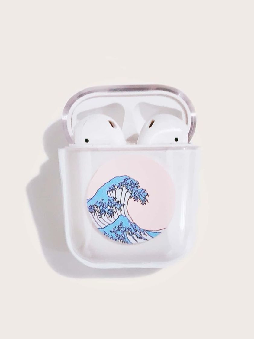 Fashion Capinha Para AirPods Onda