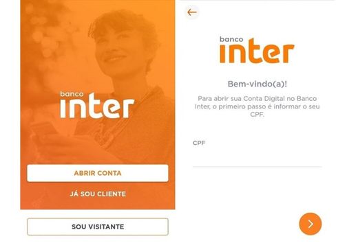 Um banco feito pra vc. Banco inter, facilida e confiança.