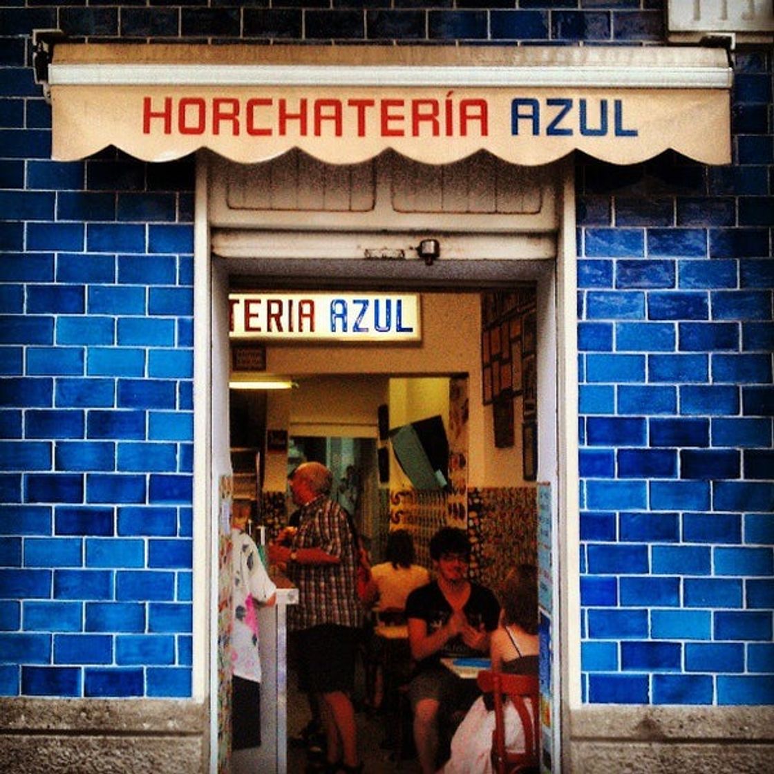 Lugar Horchatería Azul