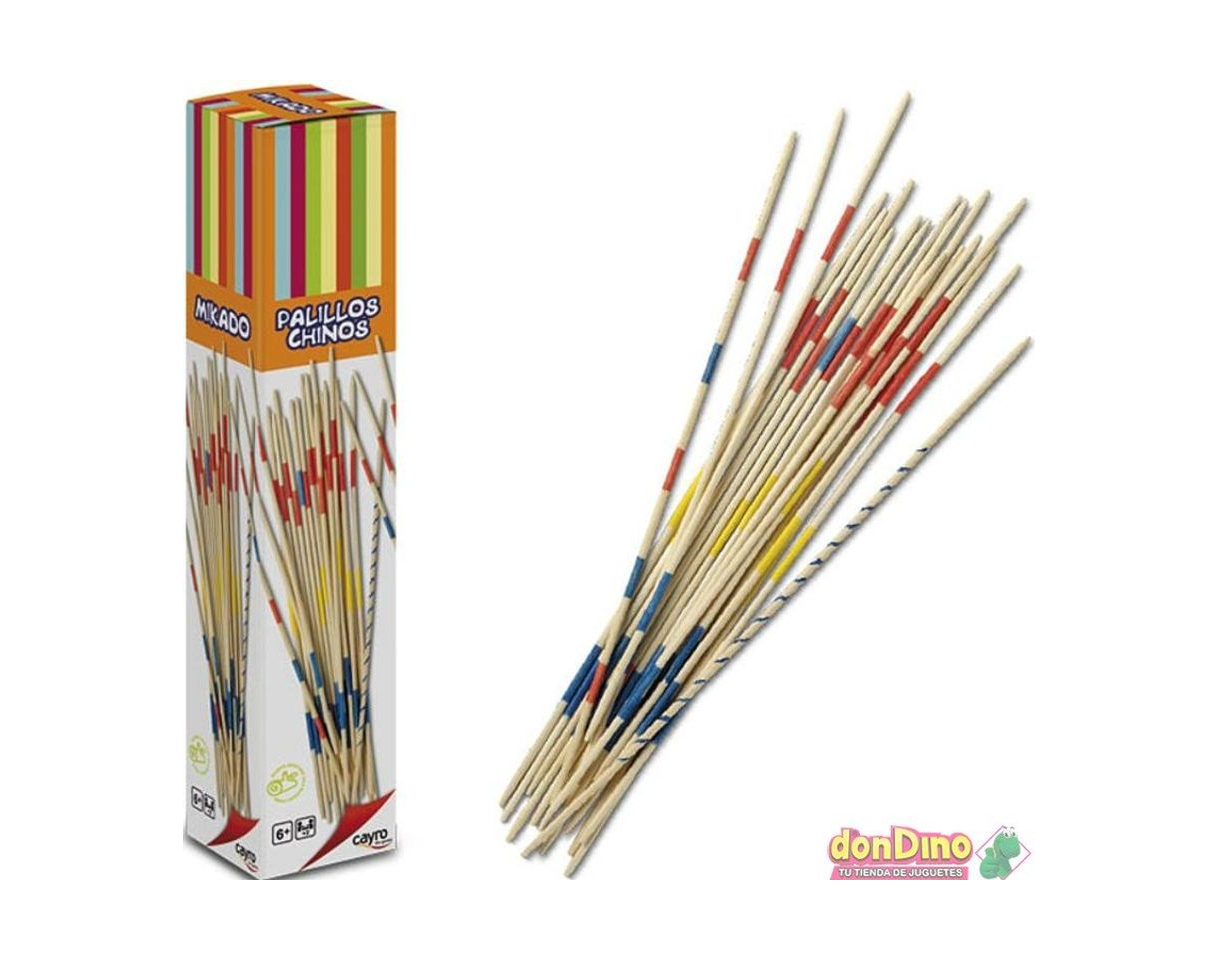 Producto Juego mikado palillos chinos madera Juguetes Don Dino