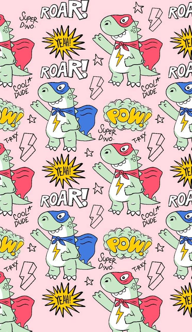 Moda Wallpaper super Dino 🦖