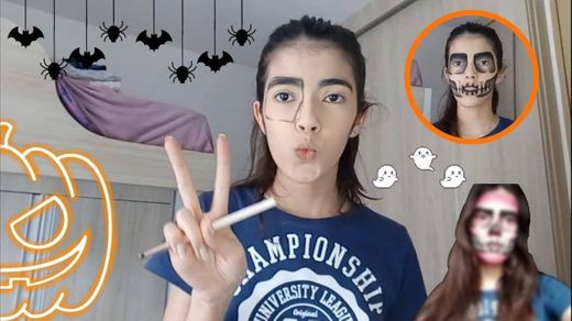 Maquiagem halloween - Youtube