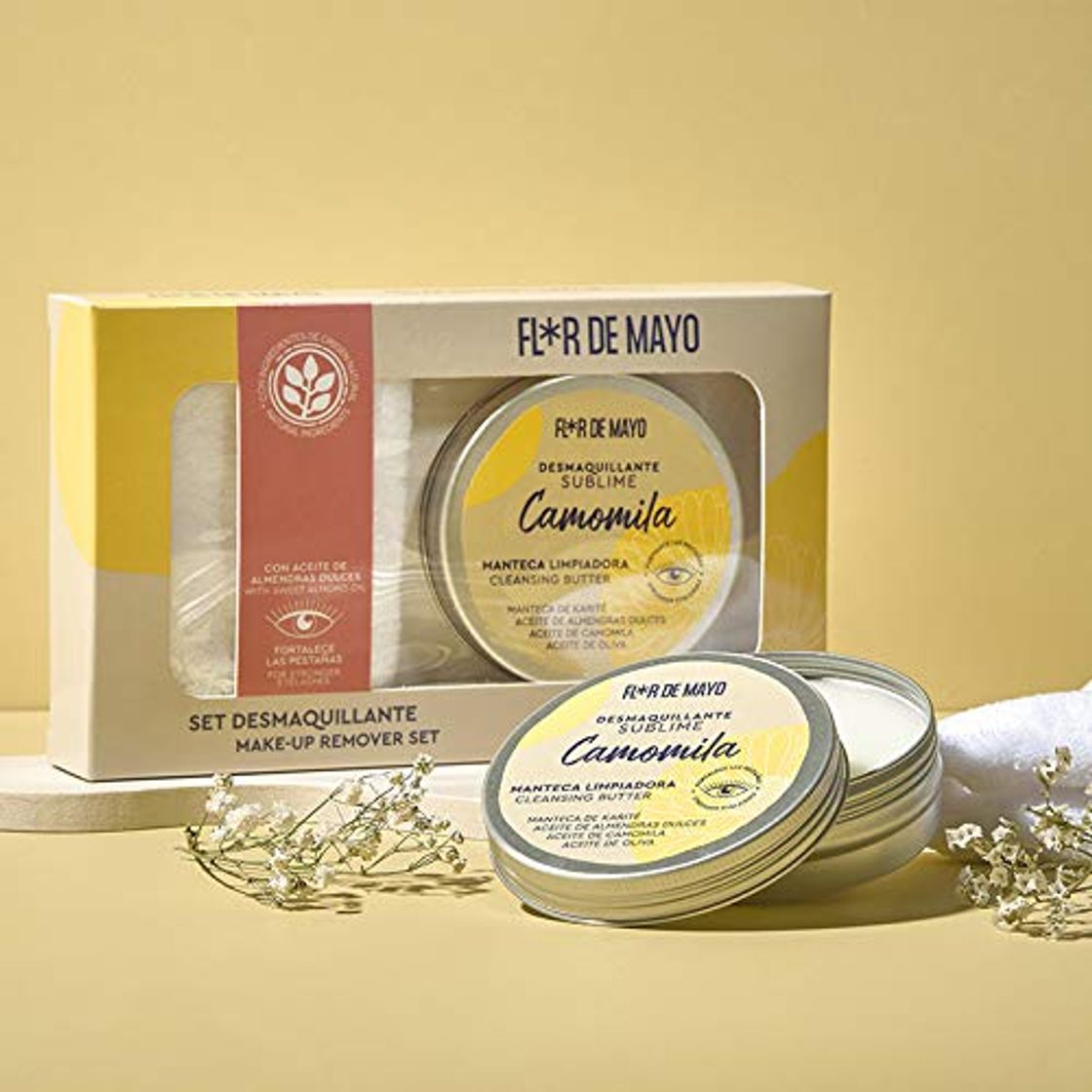 Social Set Crema Desmaquillante Ojos y Cara de Camomila