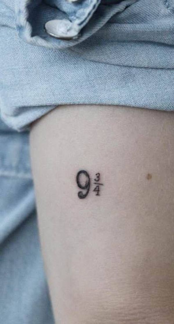 Moda Tatuagem Harry Potter