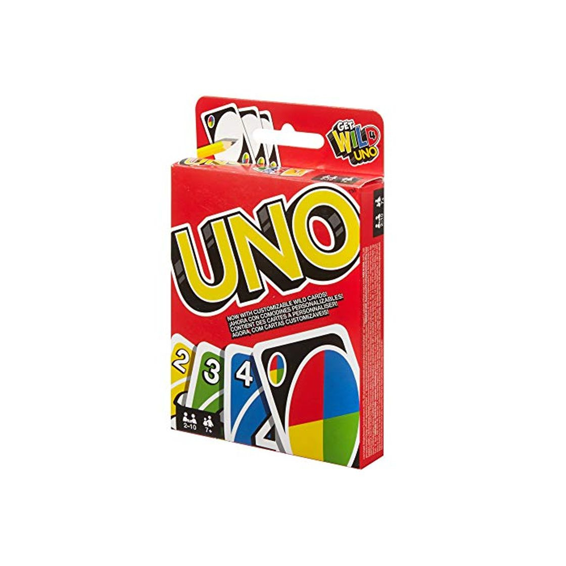 Social Mattel Games UNO classic, juego de cartas