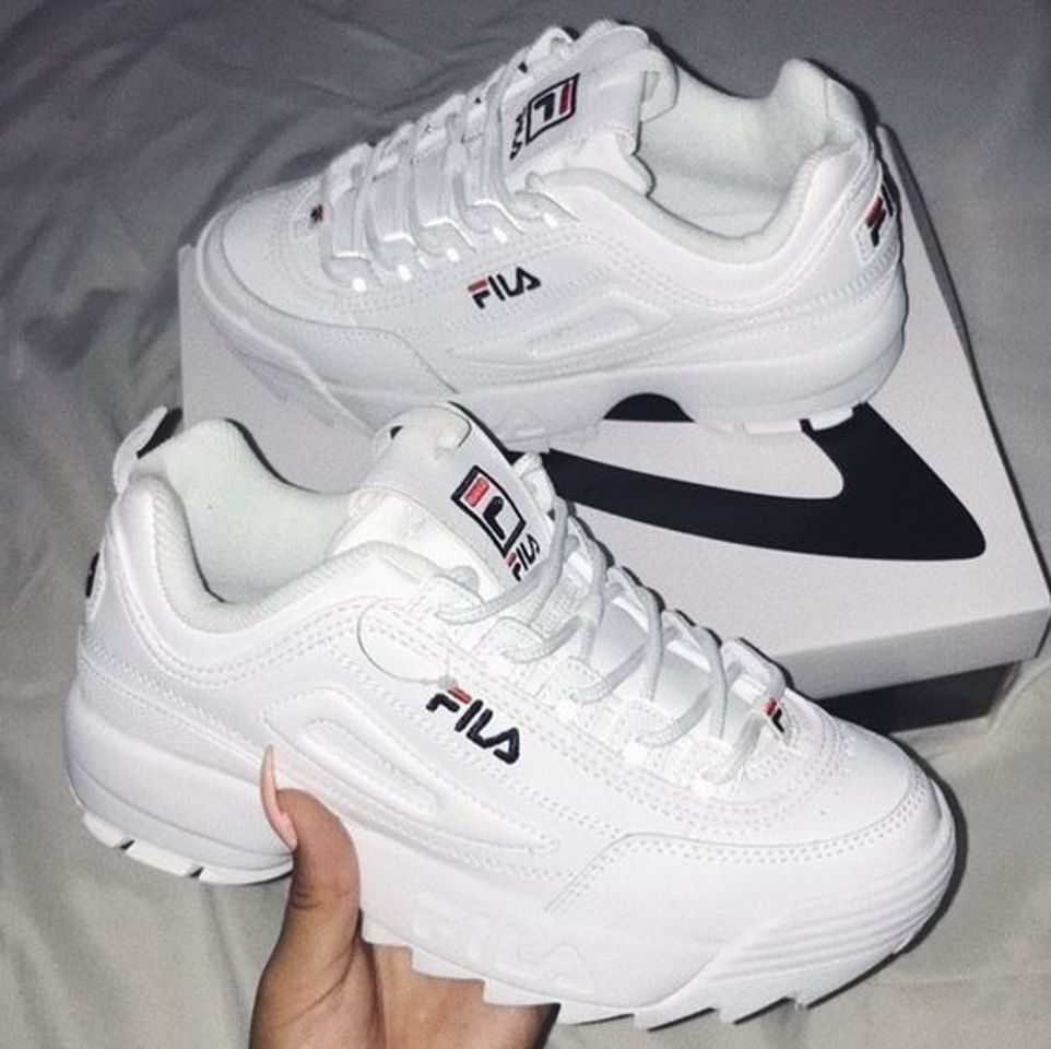 Social Fila Disruptor Low Wmn, Zapatillas para Mujer, Blanco