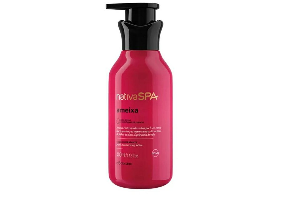 Fashion Loção Hidratante Corporal Desodorante Nativa SPA Ameixa, 400ml ...