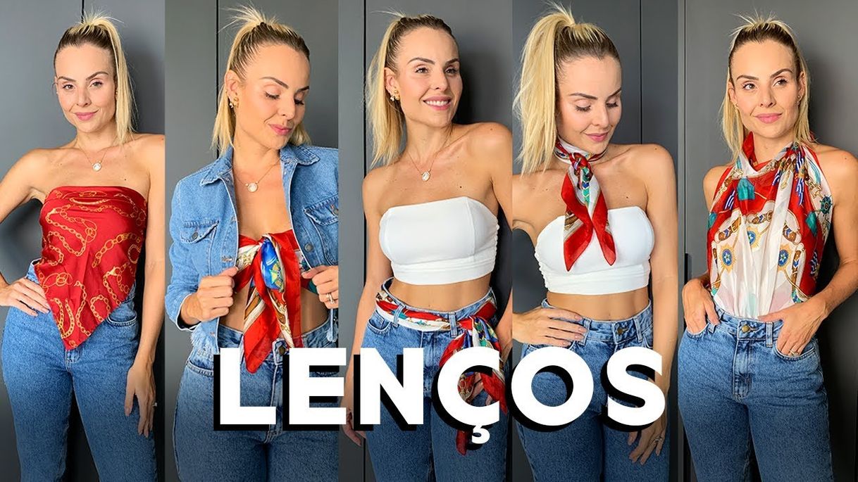 Moda Amarração de lenço 