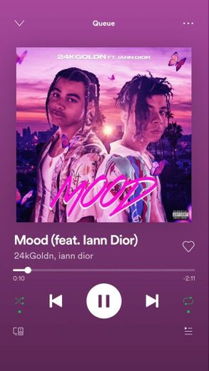 Mood (feat. Iann Dior)