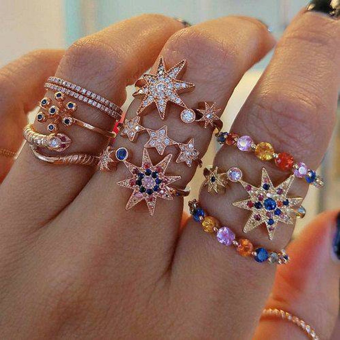 Moda Star Rings 