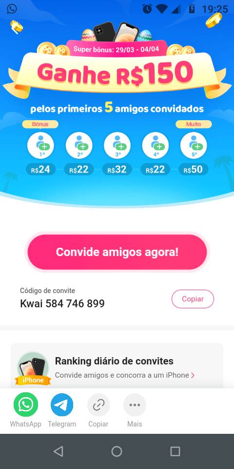 Fashion O kwai está dando R$150!! 💃💃💃💰💰💰