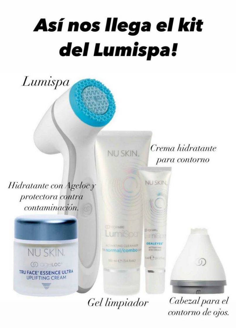 Belleza Nuskin galvánico Spa ageloc geles Pack Nu Piel por Nuskin [belleza]