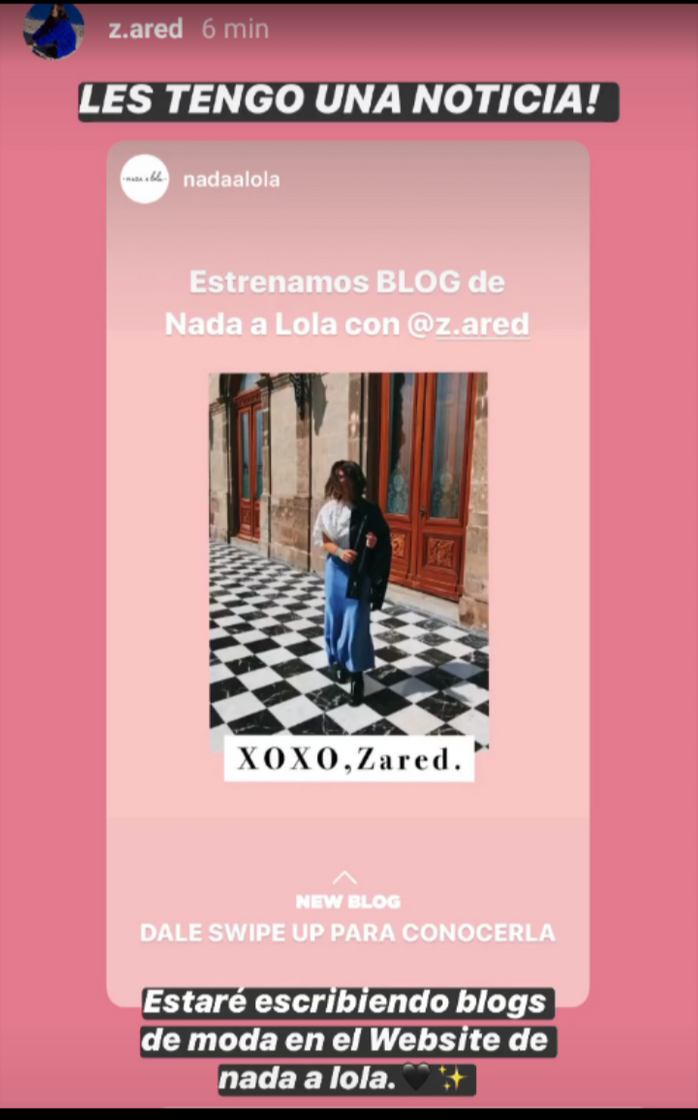 Fashion Blog de Zared para nada a Lola  mx