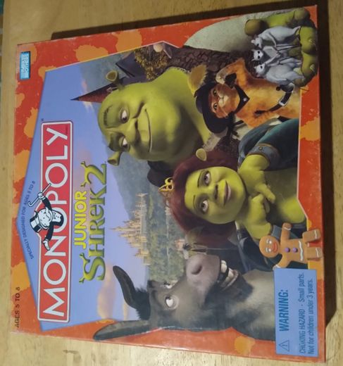 Shrek 2 Monopoly junior.