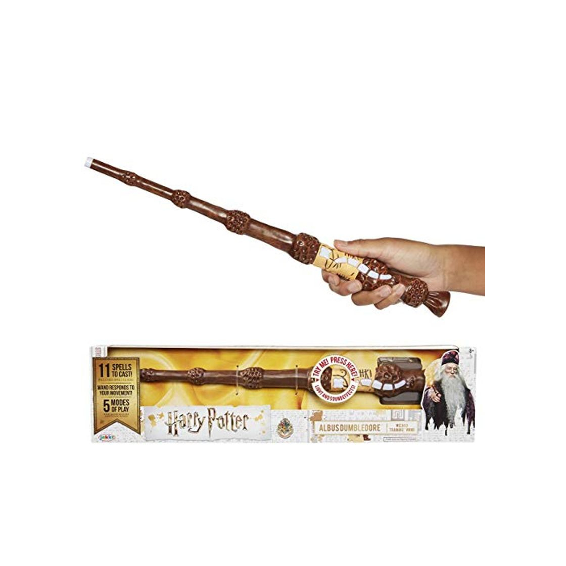 Product HARRY POTTER Varita Magica Con Hechizos Interactive Wizard Wand Exclusive Wave Dumbledore