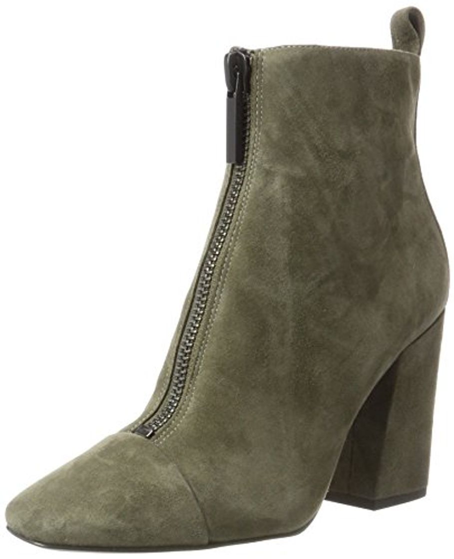 Social Kendall and Kylie Kkraquel, Botas para Mujer, Verde (Olive17 Fh Kid Suede