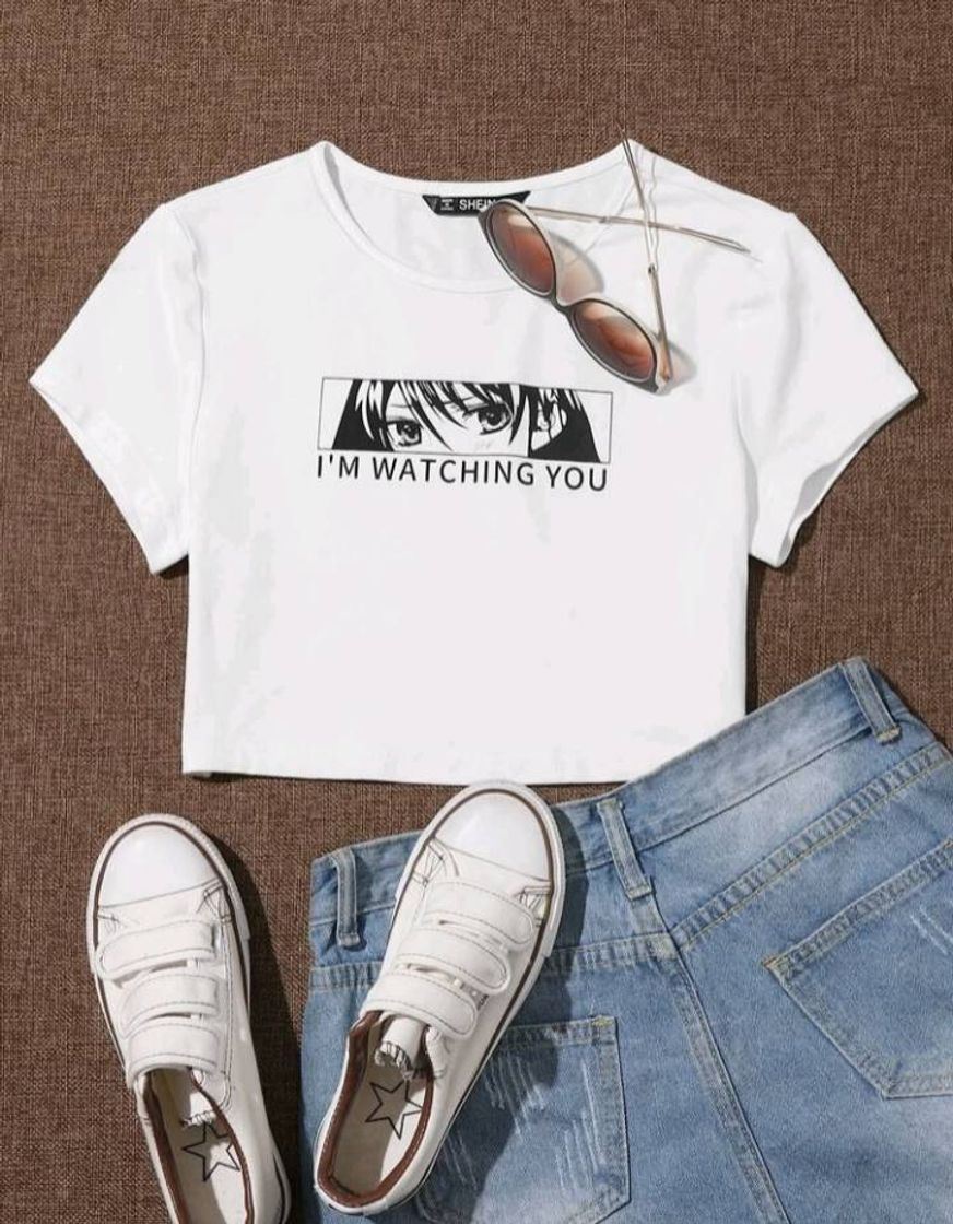 Fashion Camiseta/cropped