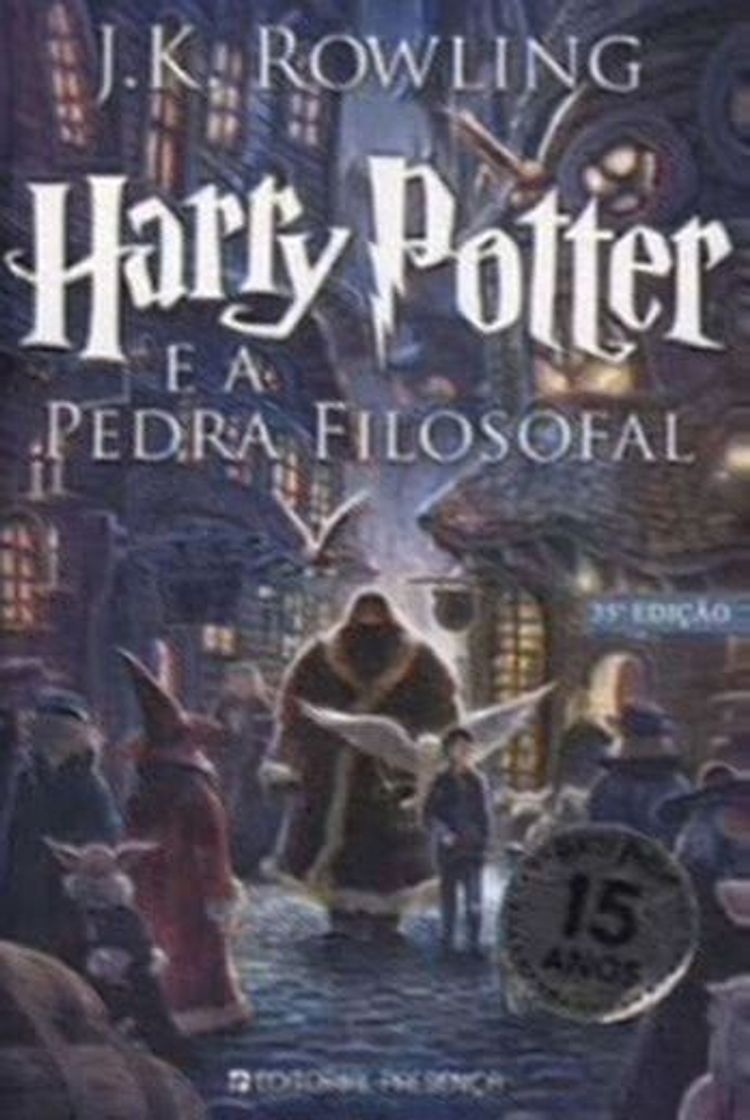 Libro Harry Potter e a Pedra Filosofal