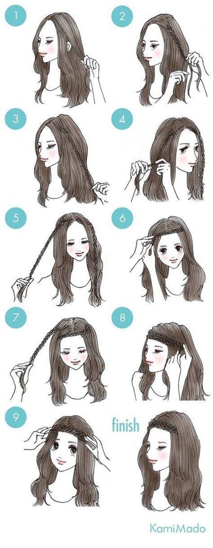 Moda Penteado Simple e bem fácil de fazer